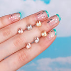 cartilage earrings, piercing jewelry, cartilage piercing, body jewelry, helix piercing, helix earrings, tragus piercing, flower earrings, cute earrings