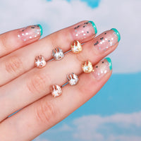 cartilage earrings, piercing jewelry, cartilage piercing, body jewelry, helix piercing, helix earrings, tragus piercing, flower earrings, cute earrings