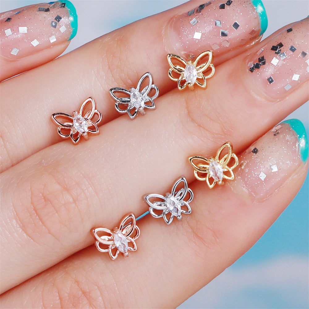 20G Butterfly Conch Helix Piercing Stud