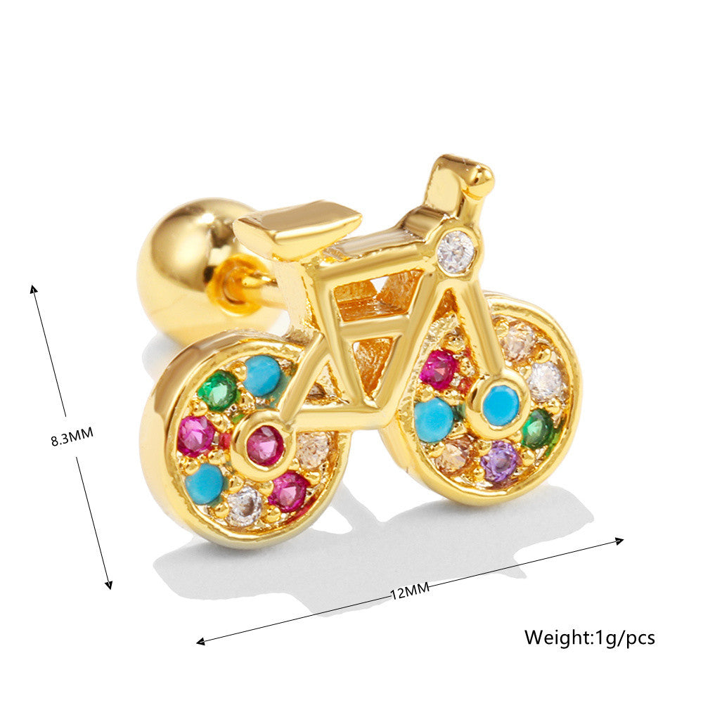 cartilage earrings, piercing jewelry, cartilage piercing, body jewelry, helix piercing, helix earrings, tragus piercing, flower earrings