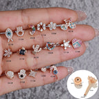 20G Cactus Conch Helix Piercing Stud