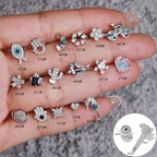 20G Cactus Conch Helix Piercing Stud