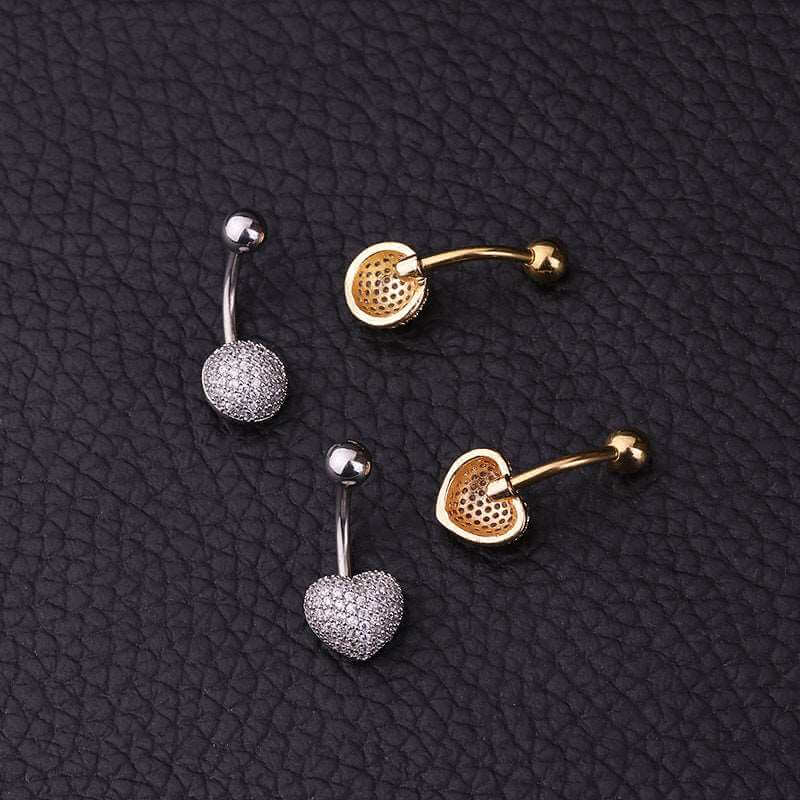 belly ring, belly piercing, belly button piercing, belly button rings, heart belly rings
