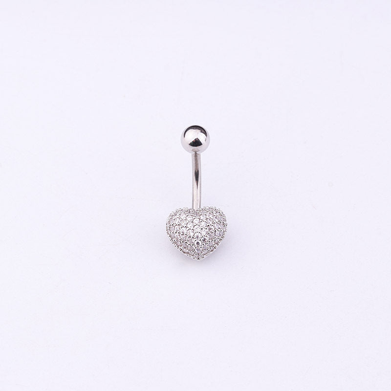 belly ring, belly piercing, belly button piercing, belly button rings, heart belly rings, silver belly ring