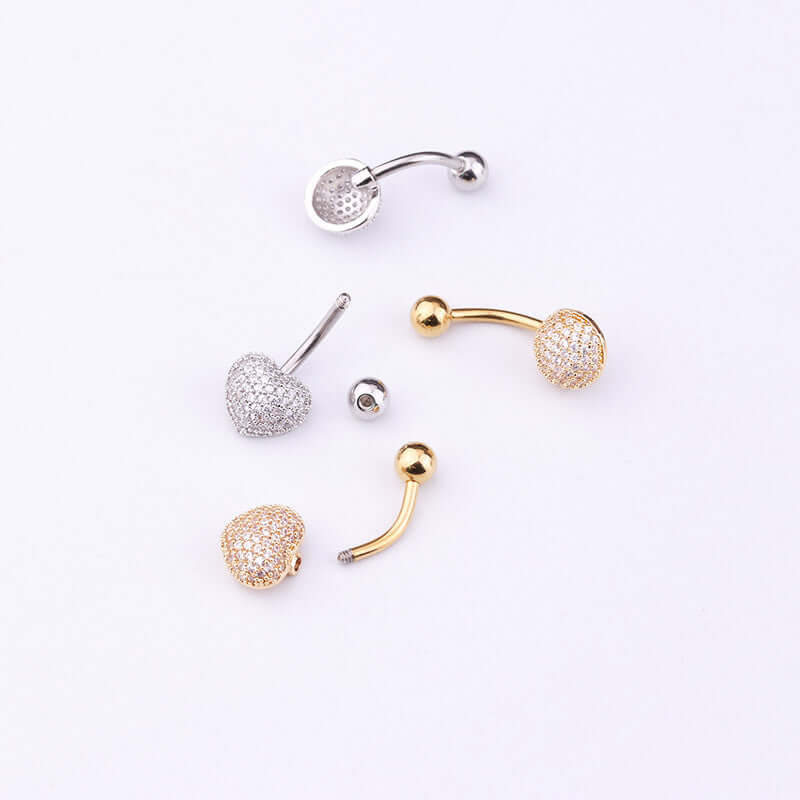 belly ring, belly piercing, belly button piercing, belly button rings, heart belly rings