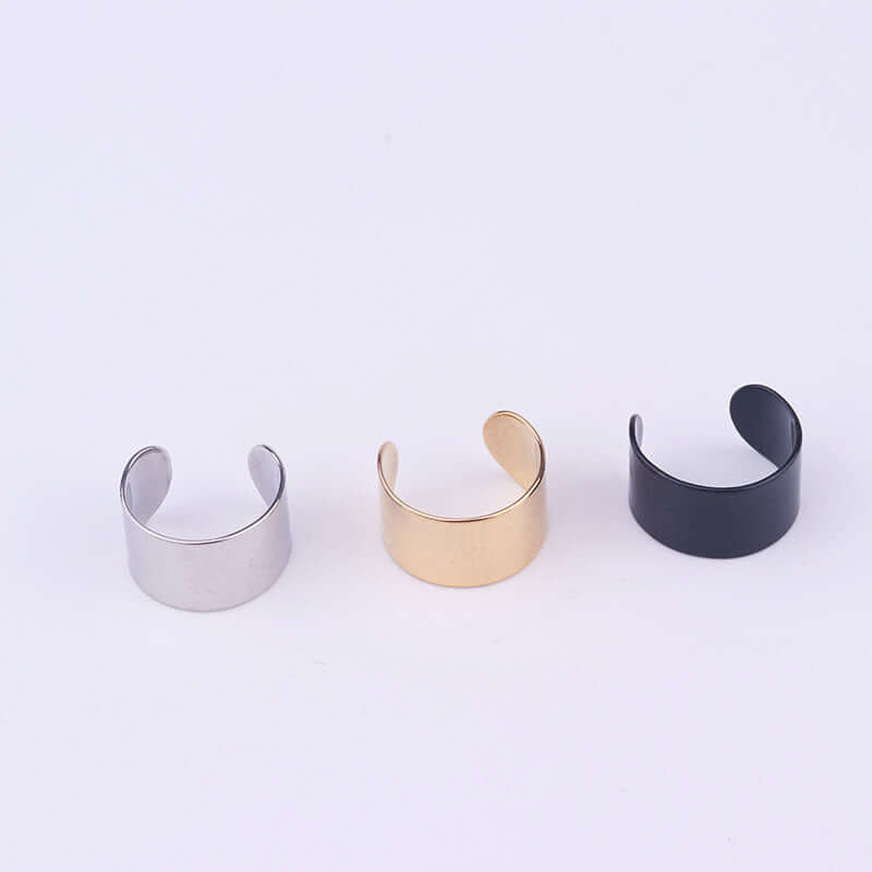 Surgical Steel Minimal C Shape Ear Clip Ear Cuff 