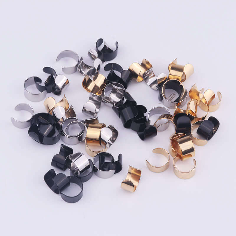 Surgical Steel Minimal C Shape Ear Clip Ear Cuff 