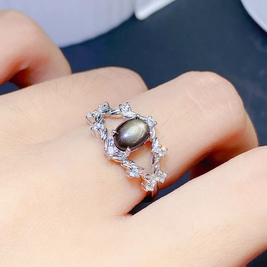 Star Sapphire Starry Night Ring Sapphire Jewelry | FME - R506