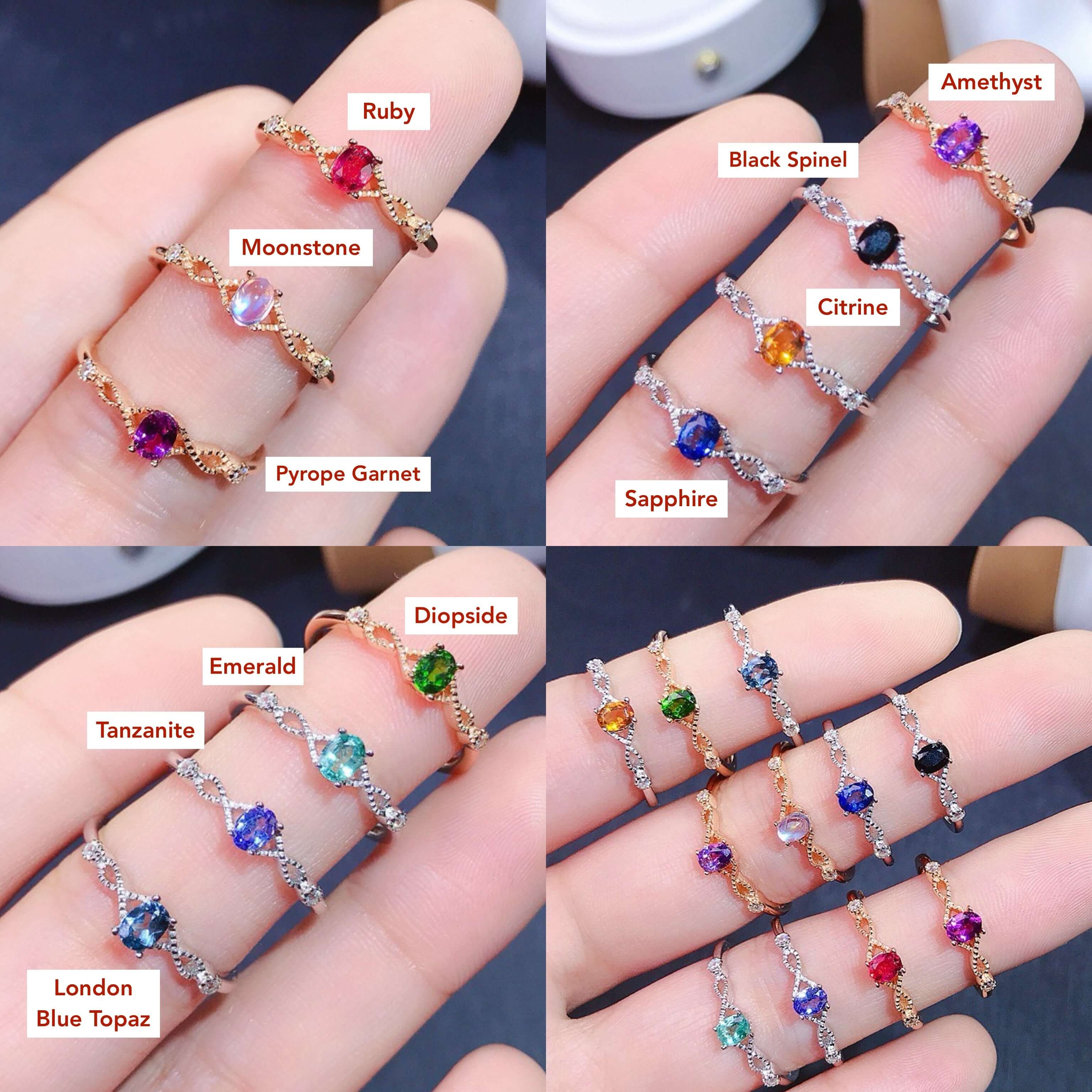 18K Gold Statement Snake Emerald Ring