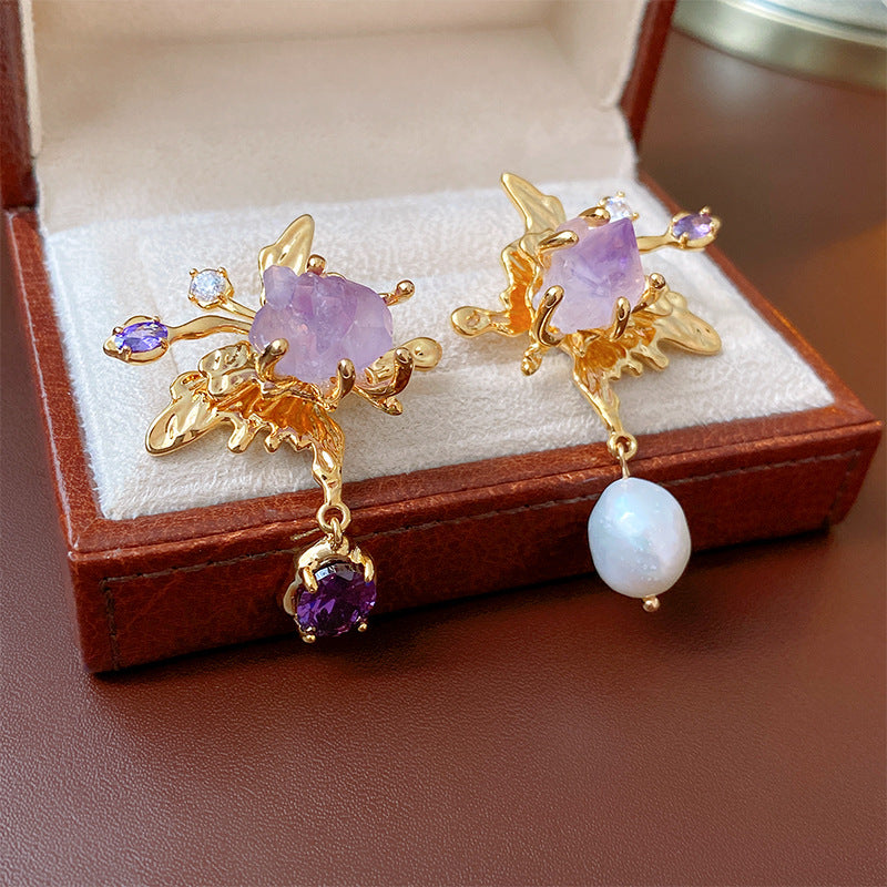 Gold Crystal_Pearl_Drop_Earrings