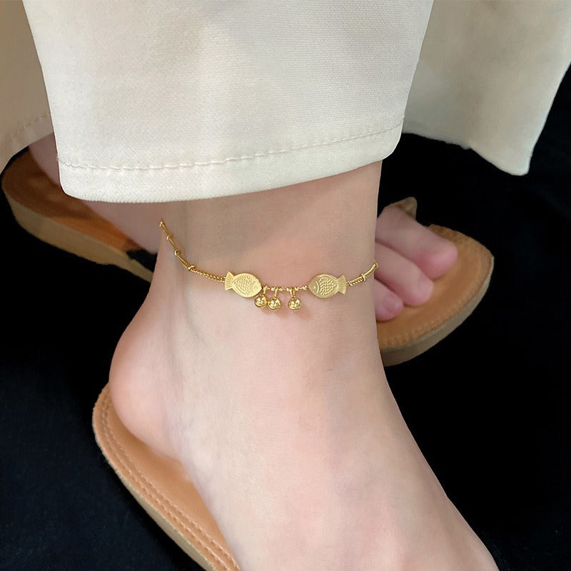 Gold Fish Anklet