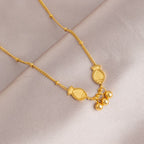 Gold Fish Titanium Anklet