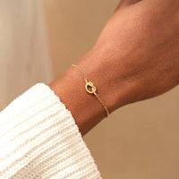 Gold Knot Bracelet