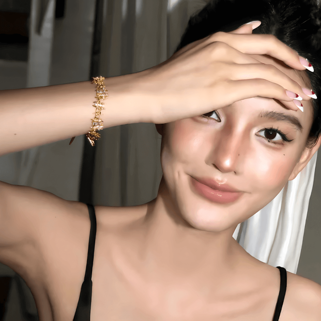 Braided Woven Dainty Bracelet Gold