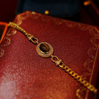 Gold Plated Stone Diamond Bracelet