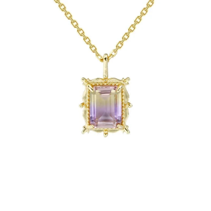 Gold Vermeil Ametrine Necklace