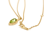 Gold Vintage Crystal Necklace