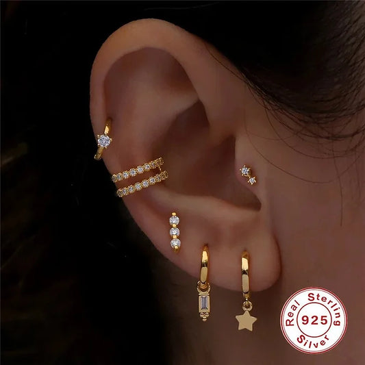 cartilage earrings, piercing jewelry, cartilage piercing, body jewelry, helix piercing, helix earrings, tragus piercing