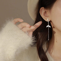 Whale Tail Earrings, Petite Mermaid Tail Ear Clip, Teenager Gifts
