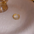 Checkerboard Eternity Layer Band Rings | HR661