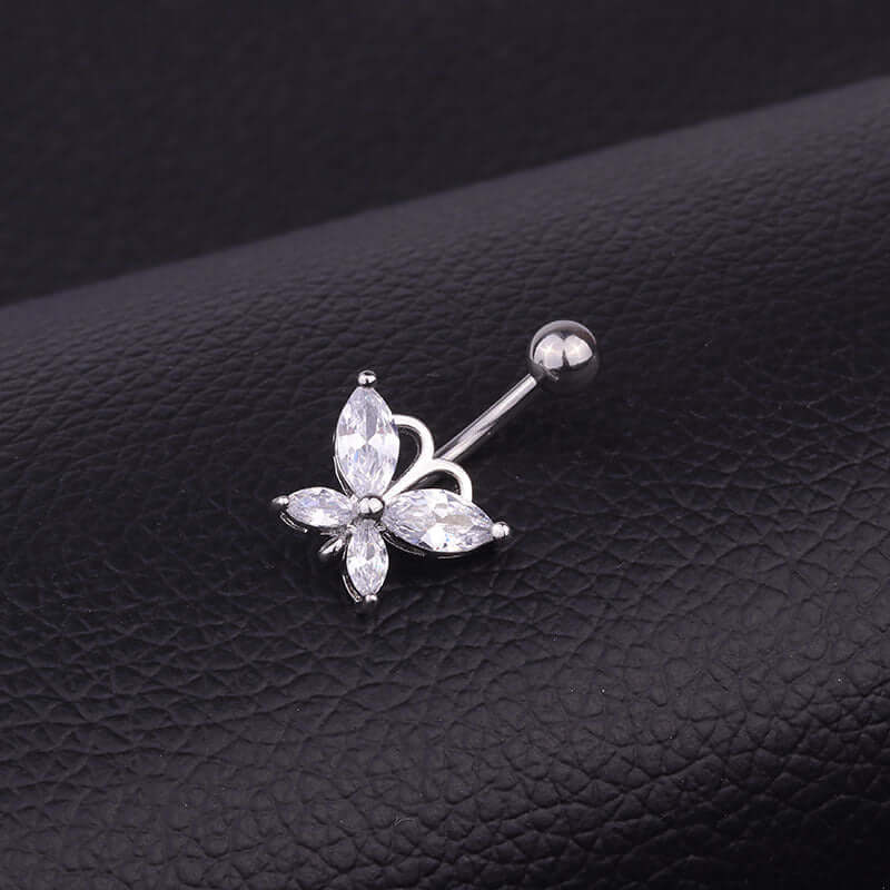 belly ring, belly piercing, belly button piercing, belly button rings, butterfly belly rings