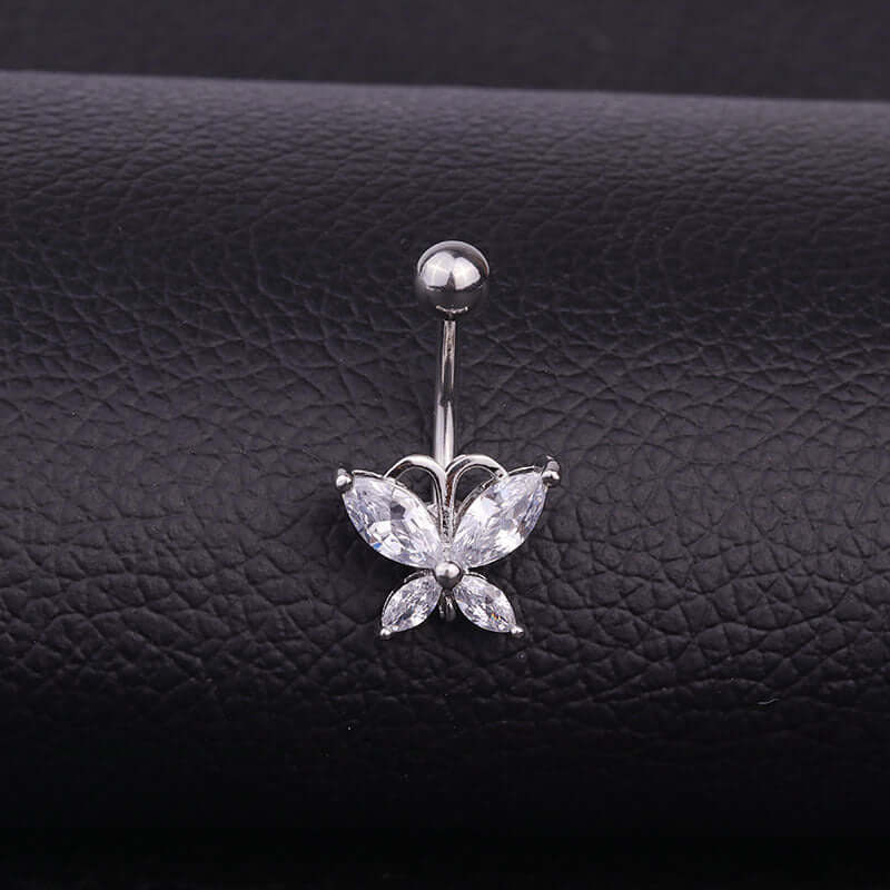 belly ring, belly piercing, belly button piercing, belly button rings, butterfly belly rings