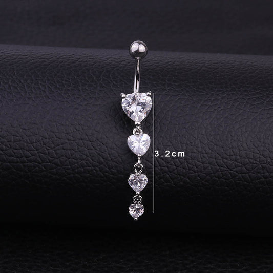 belly ring, belly piercing, belly button piercing, belly button rings, heart belly ring