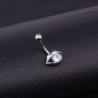 Surgical Steel Sexy Lip Top Mount Belly Button Ring | HSBR18608
