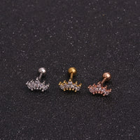 20G Marquise Tiny Cartilage Tragus Conch Stud