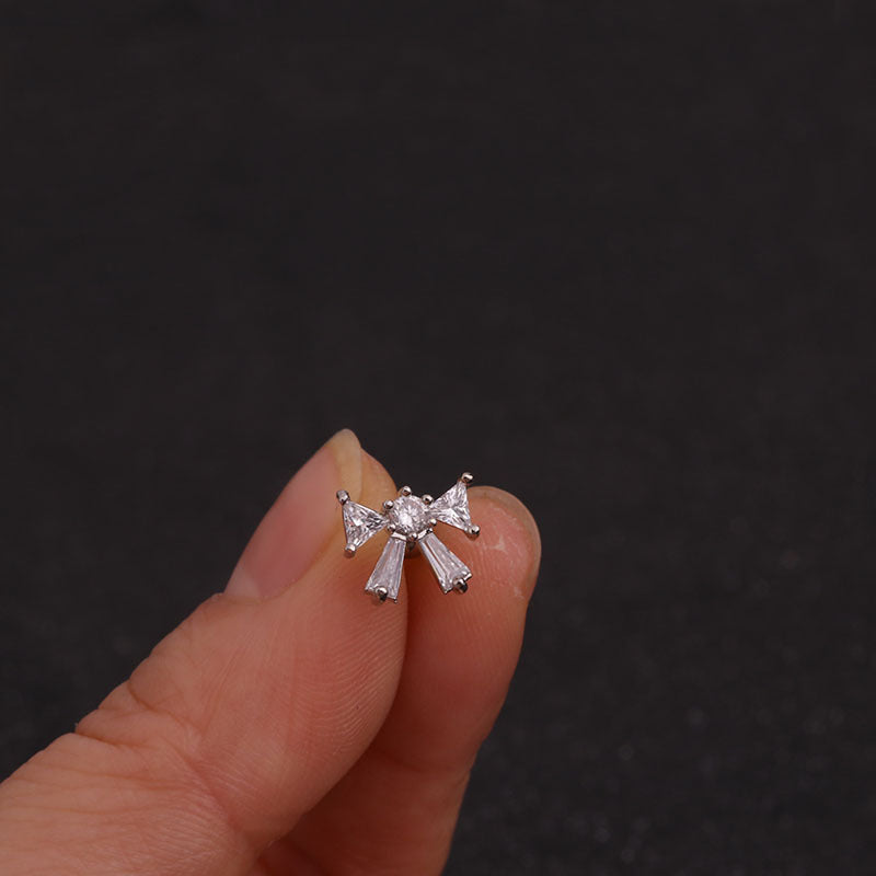 20G Cartilage Tiny Stud Earring Sunflower Earrings | HSPJ19110