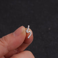 20G Cartilage Tiny Stud Earring Sunflower Earrings | HSPJ19110