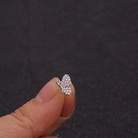 20G Cartilage Tiny Stud Earring Sunflower Earrings | HSPJ19110