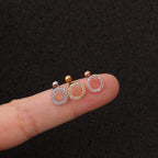 cartilage earrings, piercing jewelry, cartilage piercing, body jewelry, helix piercing, helix earrings, tragus piercing, flower earrings, cute earrings