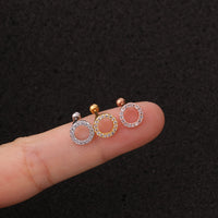 cartilage earrings, piercing jewelry, cartilage piercing, body jewelry, helix piercing, helix earrings, tragus piercing, flower earrings, cute earrings