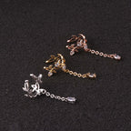 18K Gold Plated No Piercing Ear Cuff Diamond Ear Cuff