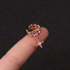 18K Gold Plated No Piercing Ear Cuff Diamond Ear Cuff | HSPJ19123