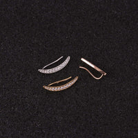 16G Cartilage Linear Flower Ear Clip Ear Cuff | HSPJ19124