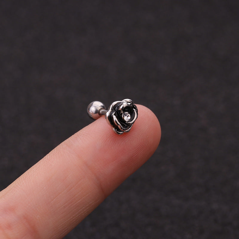 16G Heart Stud Love Conch Upper Piercing Studs 