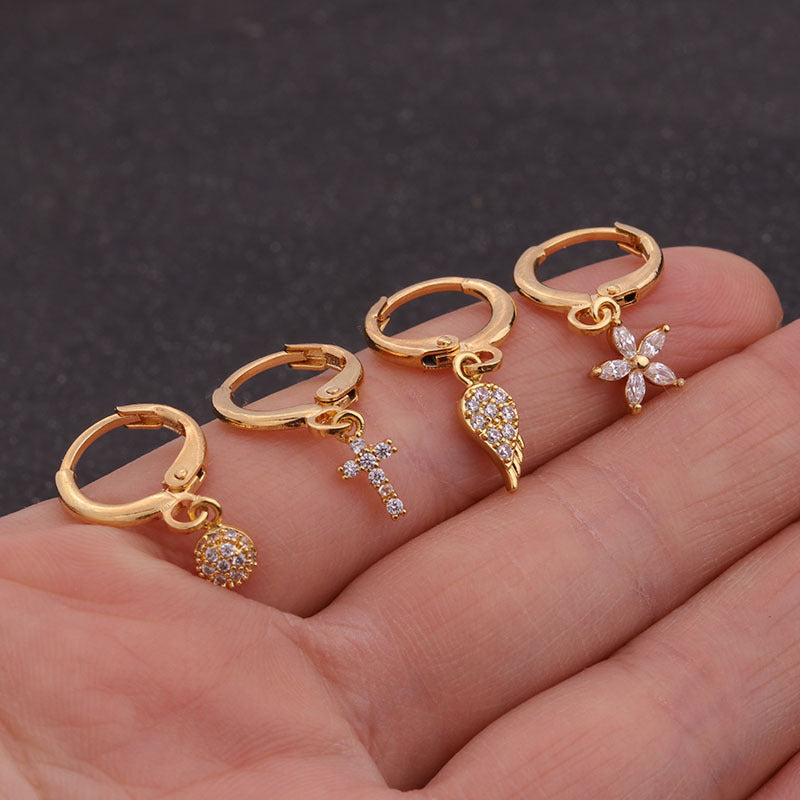 hoop earrings, body jewelry, gold hoop earrings, gold hoops, huggies earrings, silver hoop earrings, small hoop earrings, cartilage earrings