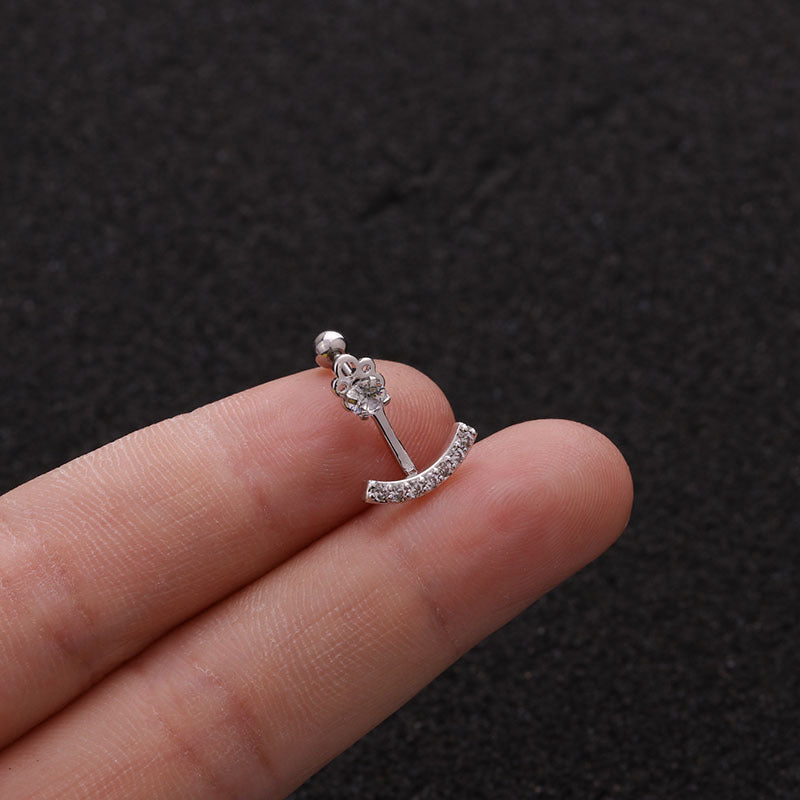 20G Cartilage Front Back Earring