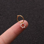 20G Surgical Cartilage Hoop Earrings, Dangle Hoop Earrings | HSPJ1936