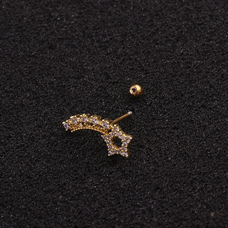 cartilage earrings, piercing jewelry, cartilage piercing, body jewelry, helix piercing, helix earrings, tragus piercing, birthday gifts for her, birthday gift ideas, birthday gift ideas for her