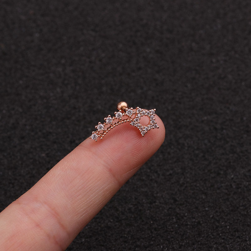 cartilage earrings, piercing jewelry, cartilage piercing, body jewelry, helix piercing, helix earrings, tragus piercing, birthday gifts for her, birthday gift ideas, birthday gift ideas for her