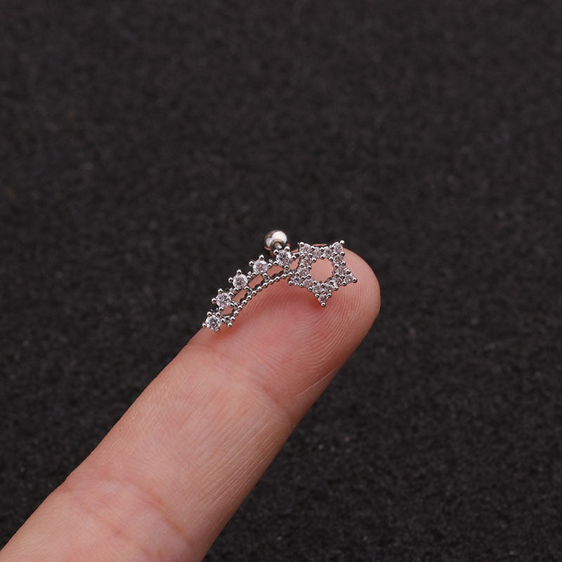 cartilage earrings, piercing jewelry, cartilage piercing, body jewelry, helix piercing, helix earrings, tragus piercing, birthday gifts for her, birthday gift ideas, birthday gift ideas for her