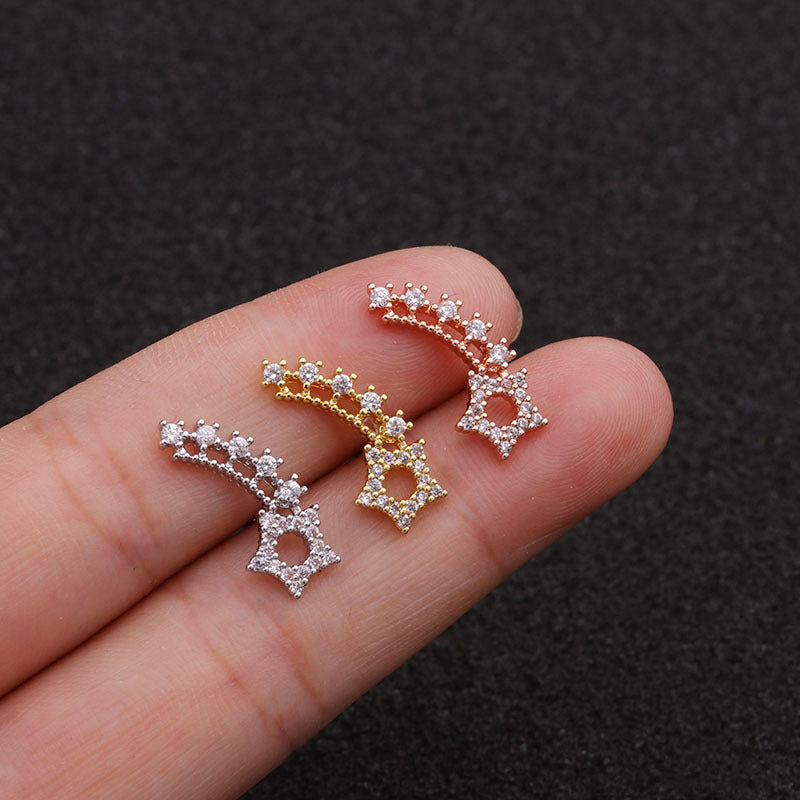 cartilage earrings, piercing jewelry, cartilage piercing, body jewelry, helix piercing, helix earrings, tragus piercing, birthday gifts for her, birthday gift ideas, birthday gift ideas for her