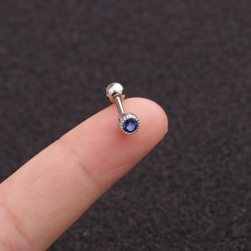 16G Cartilage Tiny Stud Earring, Conch Tragus Helix Earrings