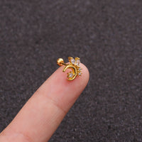 20G Galaxy Moon Star Conch Helix Earring