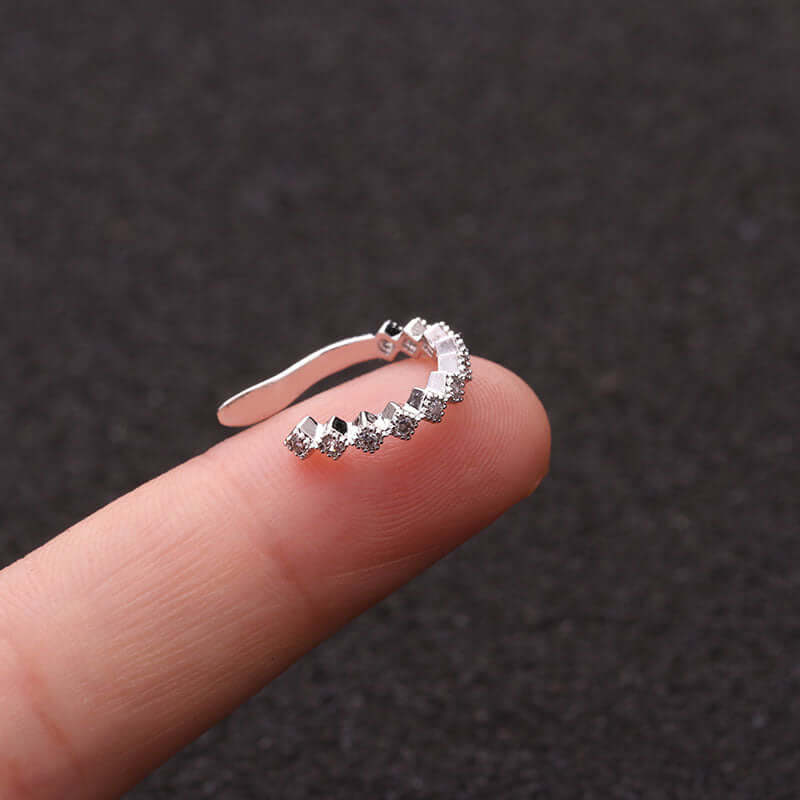 18K Gold No Piercing Ear Cuff, Conch Helix Ear Cuff, Dainty Ear Cuff