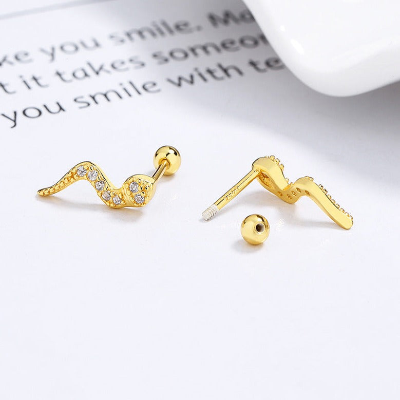 cartilage earrings, piercing jewelry, cartilage piercing, body jewelry, helix piercing, helix earrings, tragus piercing, owl earrings