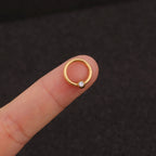 16G Surgical Steel Cartilage Minimalist Hoop Earrings | HSPJ227